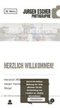 Mobile Screenshot of juergenescher.de